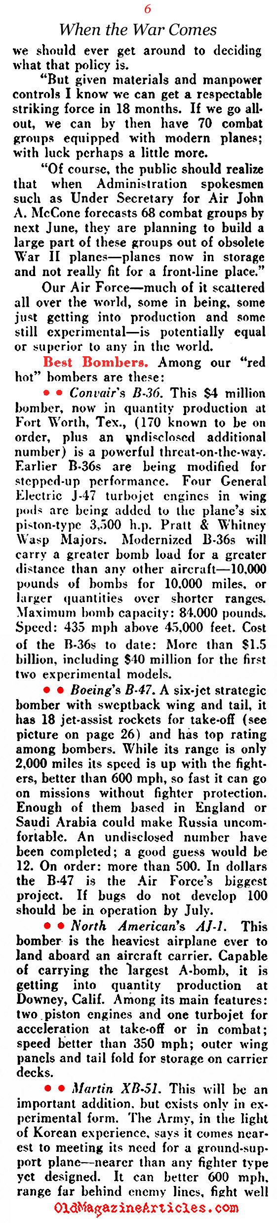 Why America Could Win A War Against Russia (Pathfinder Magazine, 1951) 