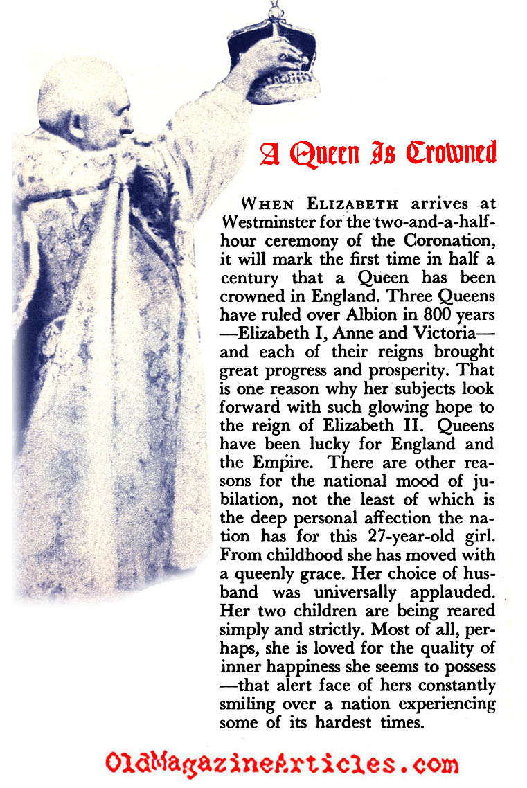 Her Coronation (Pageant Magazine, 1953)