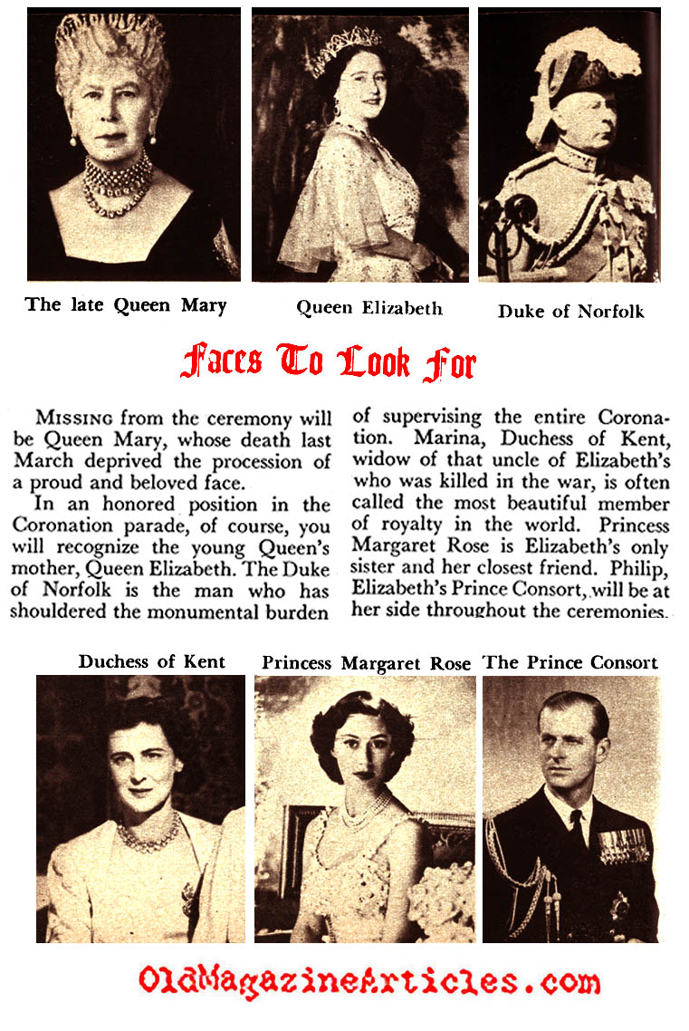 Her Coronation (Pageant Magazine, 1953)
