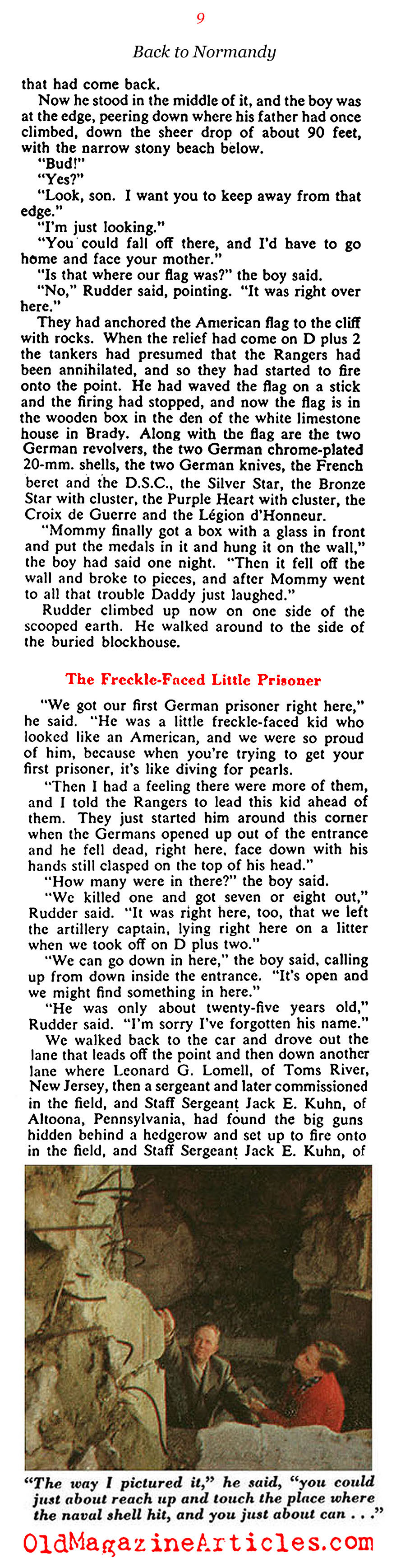 The Rangers of Pointe du Hoc (Collier's Magazine, 1954)