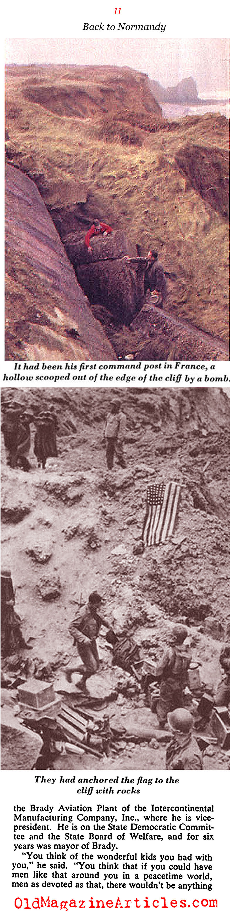 The Rangers of Pointe du Hoc (Collier's Magazine, 1954)