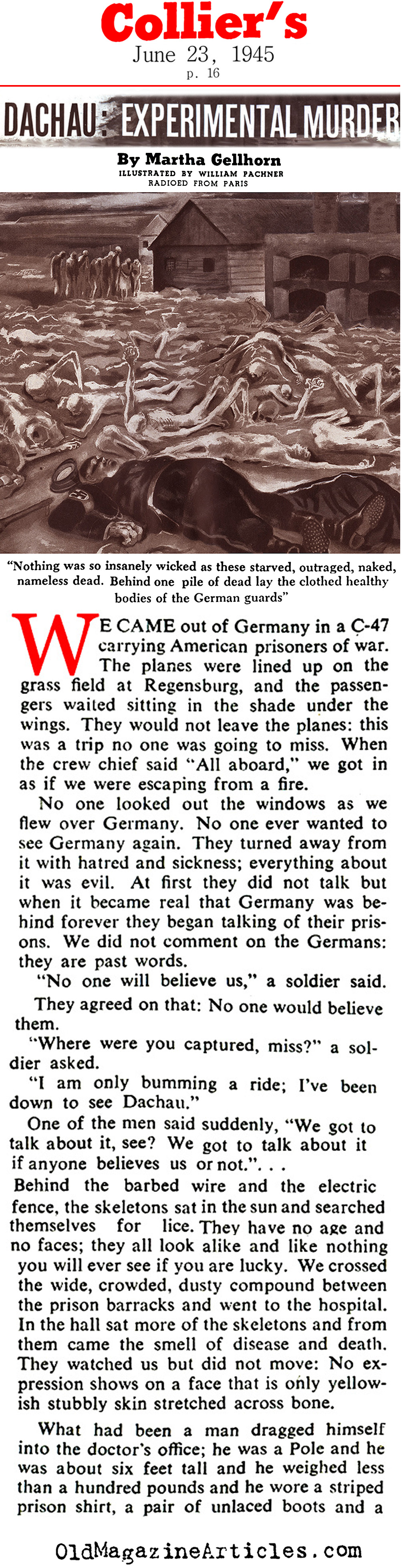 Dachau (Collier's Magazine, 1945)