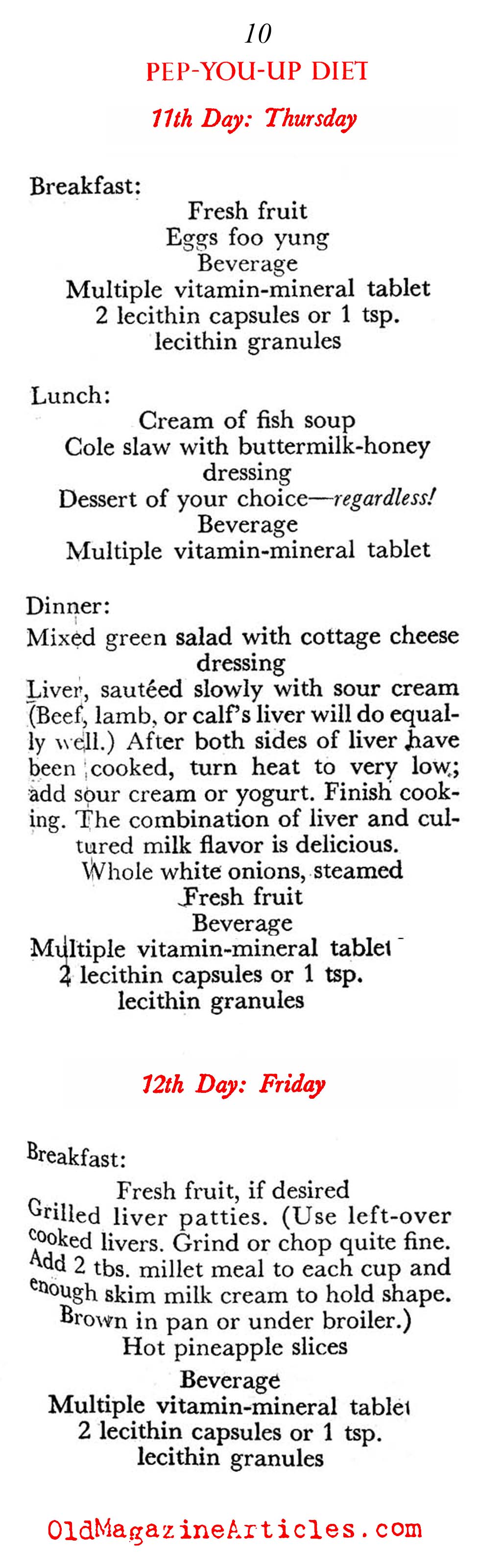 The 'Raise Your Vitality' Diet