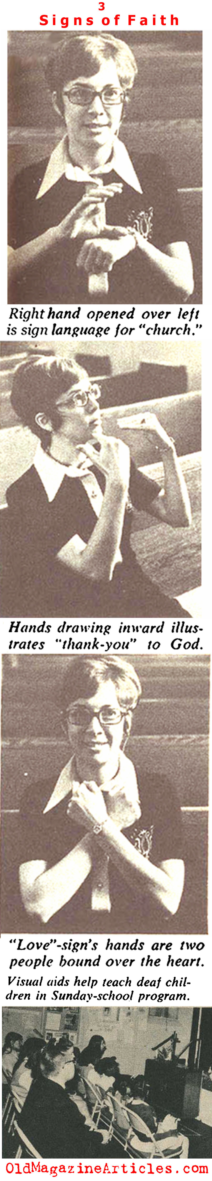 The Faith of the Deaf (Coronet Magazine, 1971)