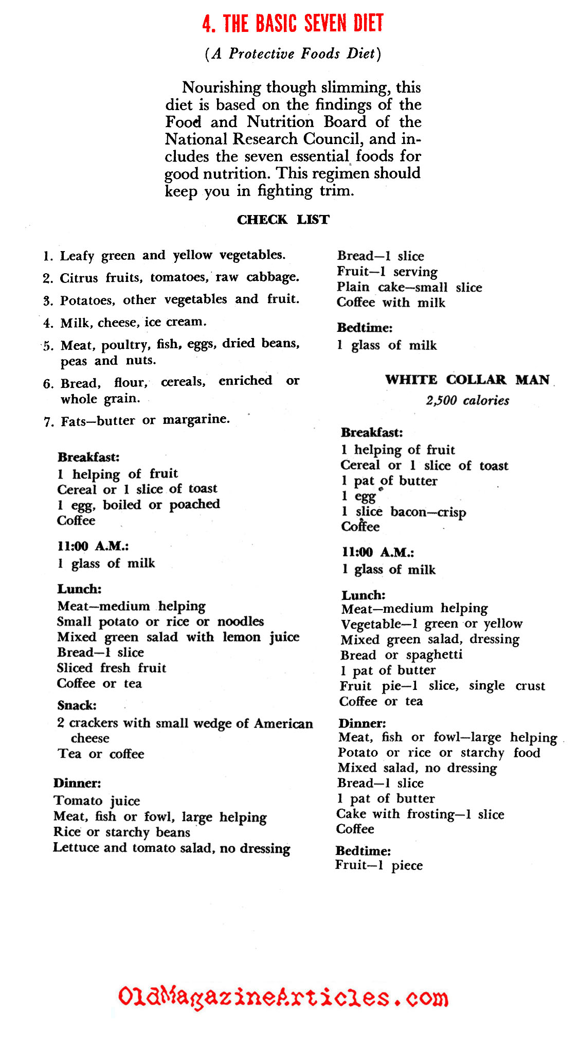 The Dial Diet of 1955