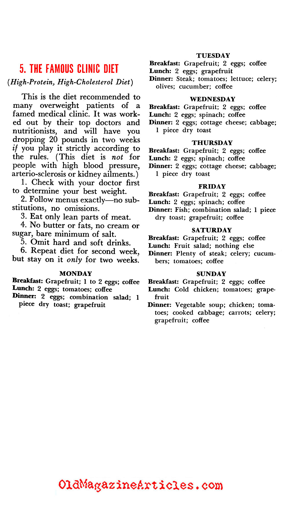 The Dial Diet of 1955