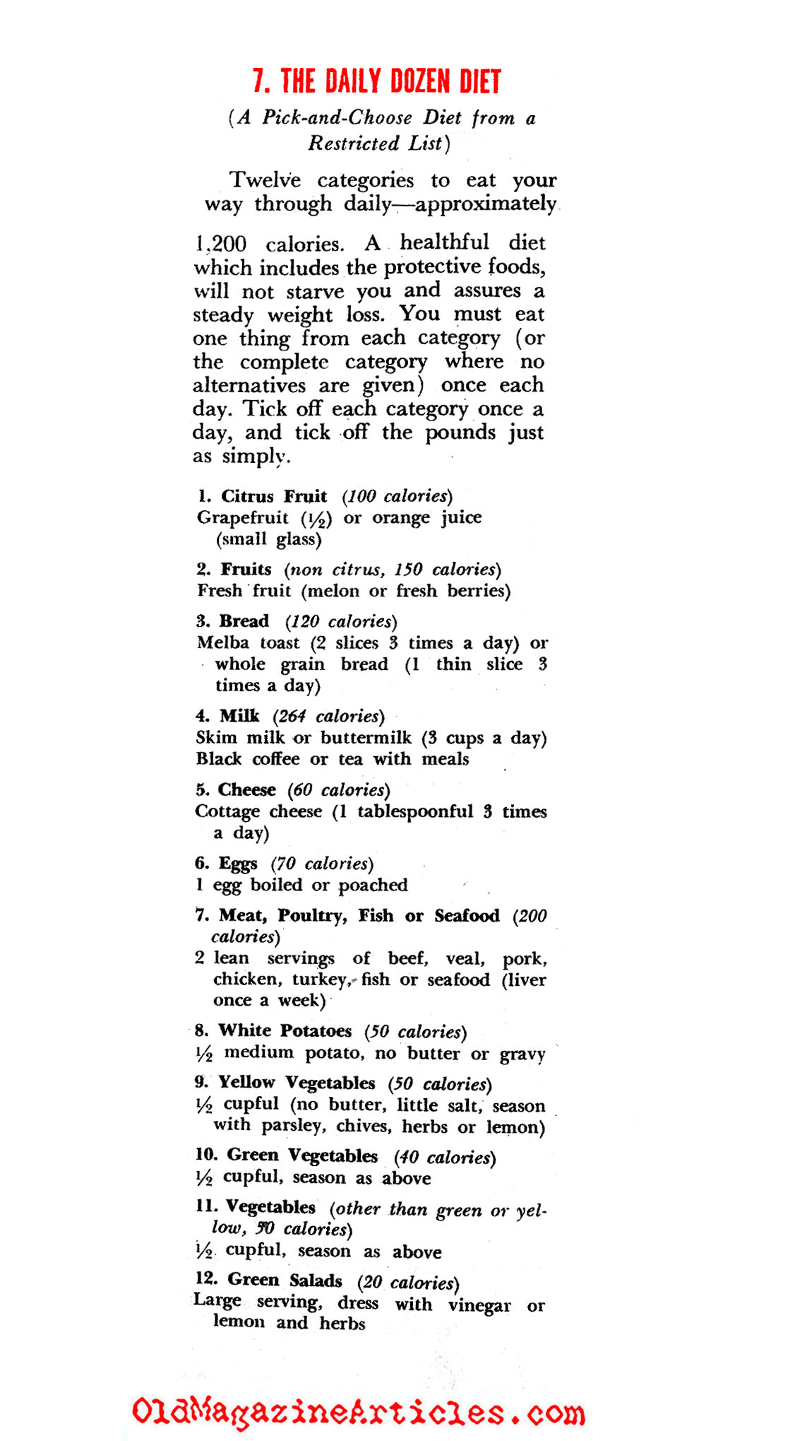 The Dial Diet of 1955