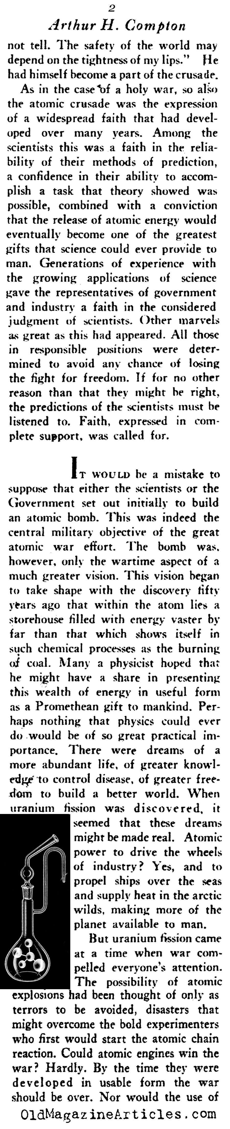 The Atomic Crusade (Rob Wagner's  Script Magazine, 1948)
