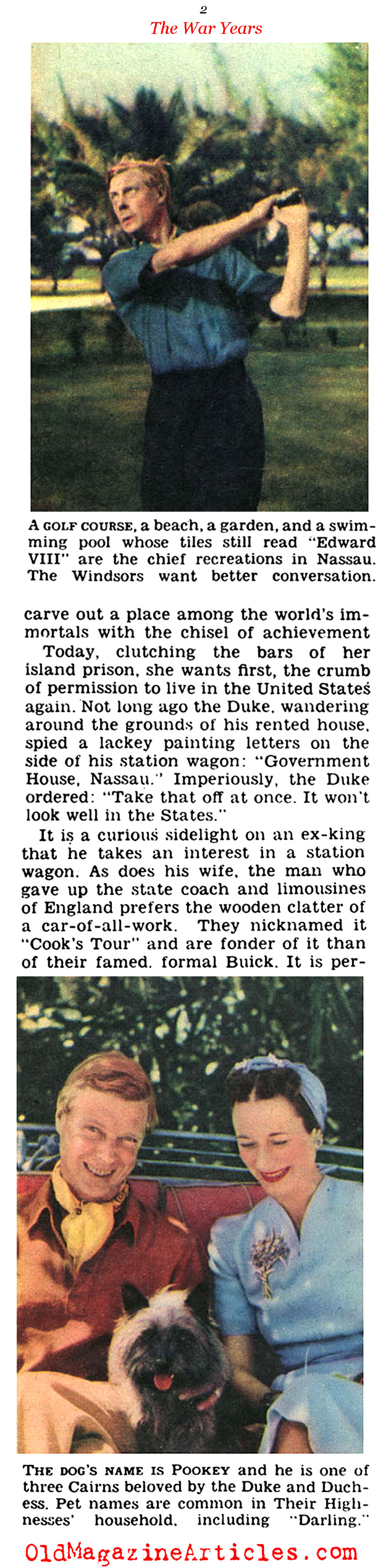 Stuck in Nassau (Click Magazine, 1941)