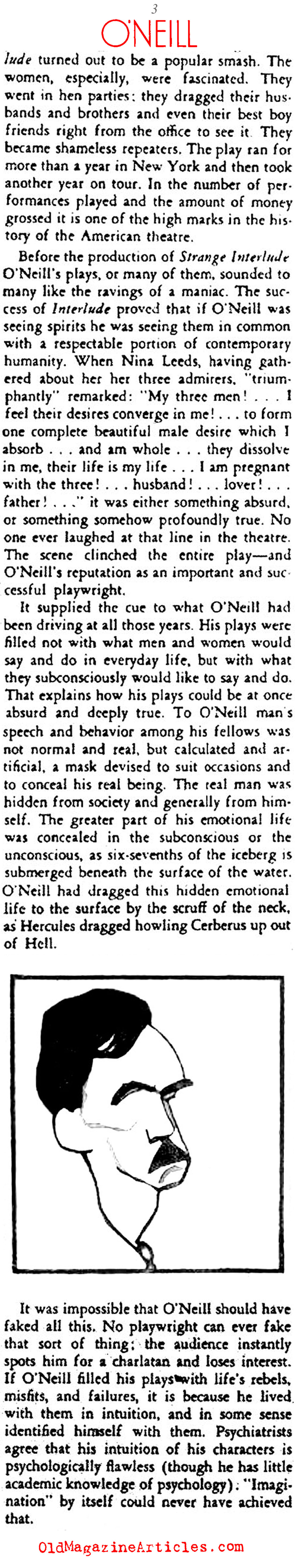 What's Next for Eugene O'Neill? (Stage Magazine, 1935)