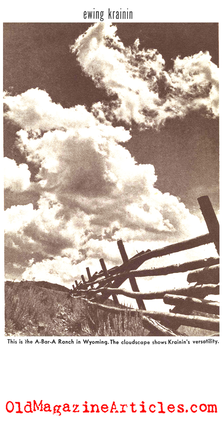 Ewing Krainin (Pageant Magazine, 1952)