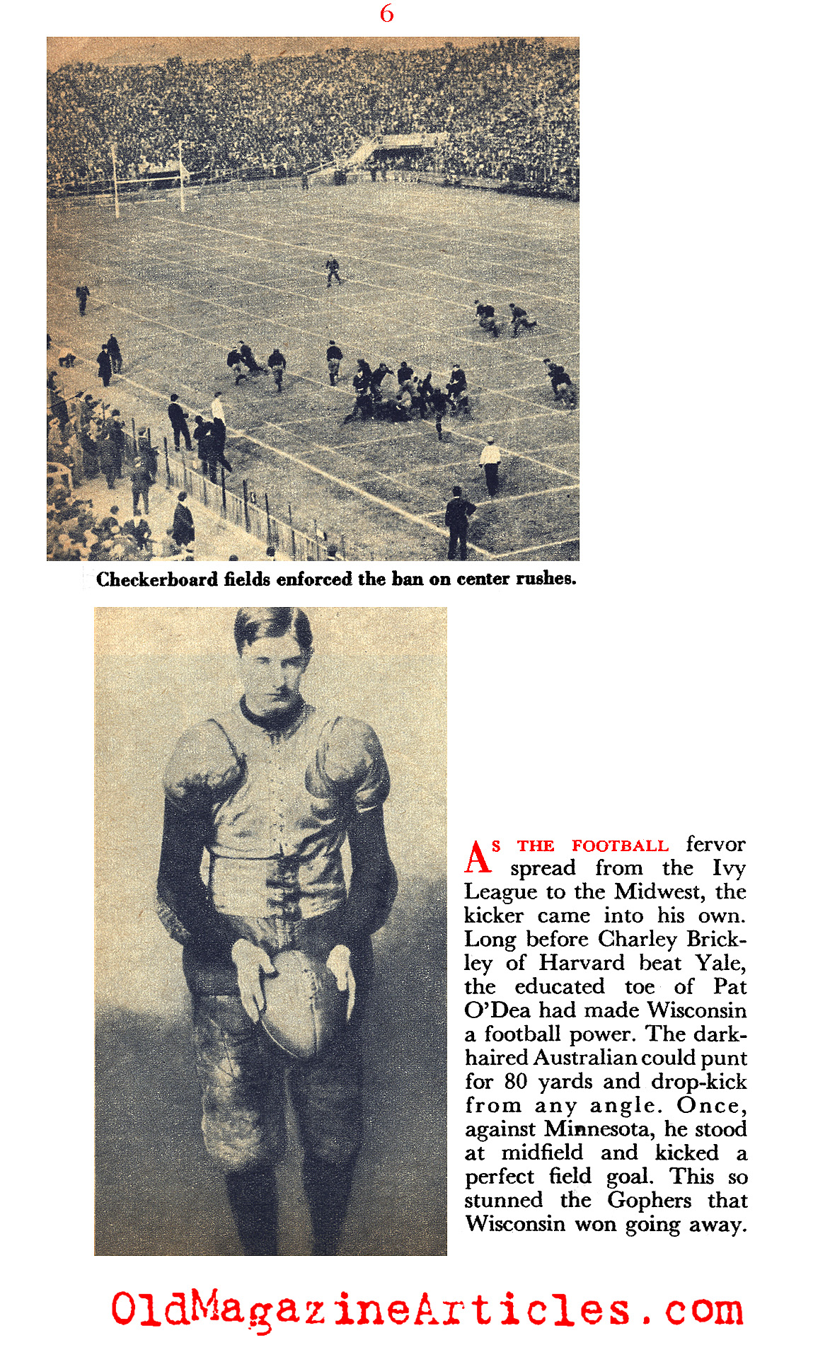 Football's First Half-Century (Coronet Magazine, 1953)