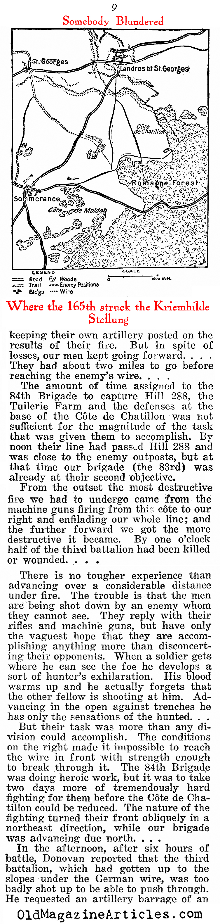 ''Father Duffy Tells What Happened'' (The Home Sector, 1920)