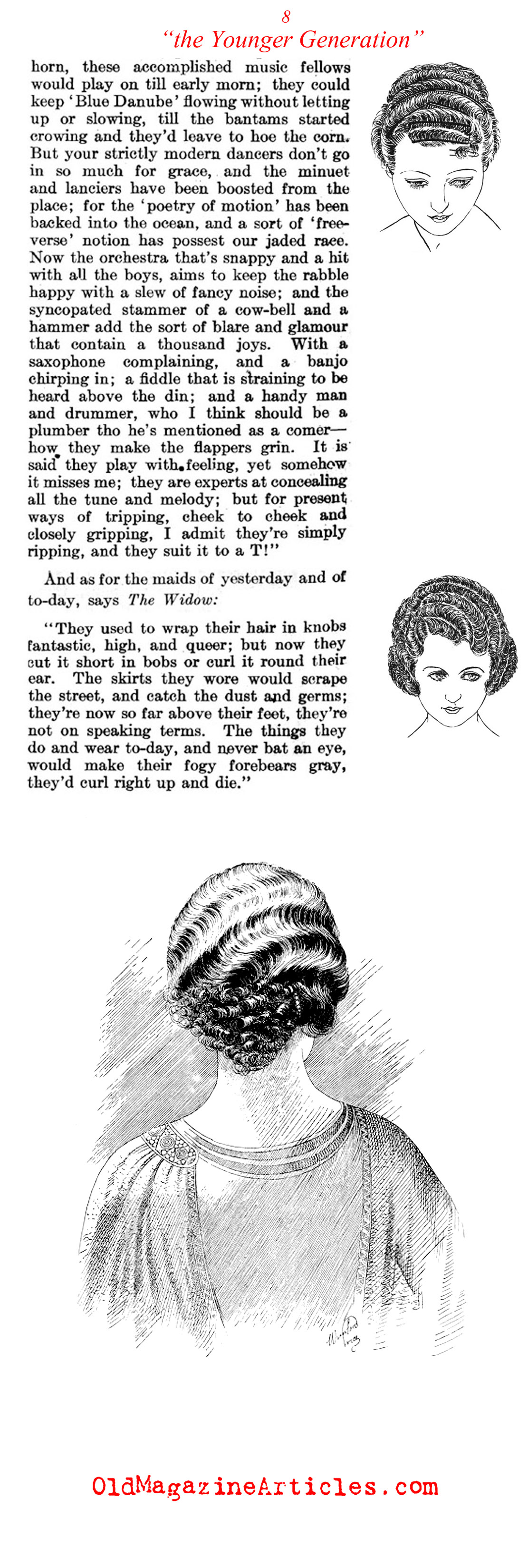 ''Is the Younger Generation in Peril?'' (Literary Digest, 1921)