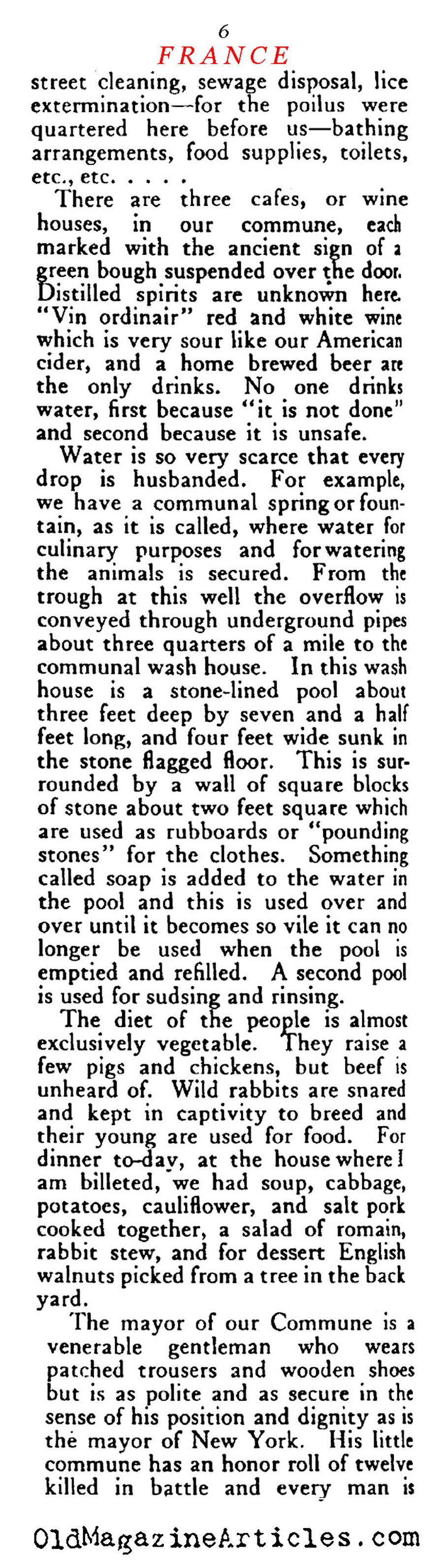 Wide-Eyed and Fresh Off the Boat (Outing Magazine, 1917)