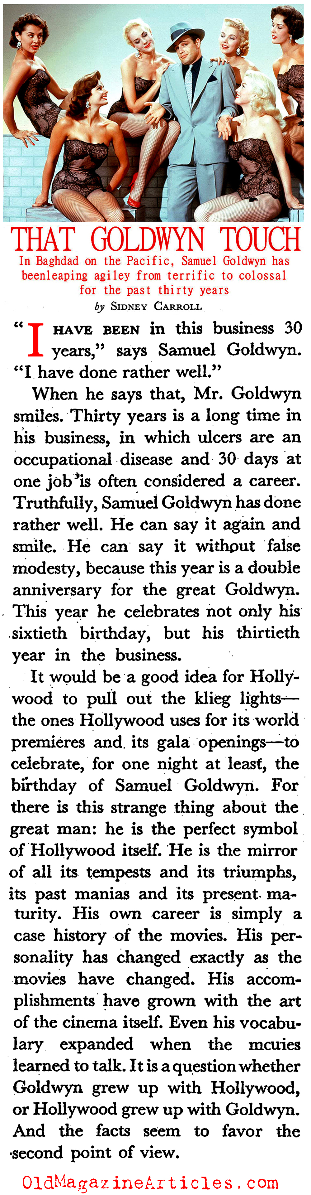 Samuel Goldwyn, Producer (Coronet Magazine, 1944)