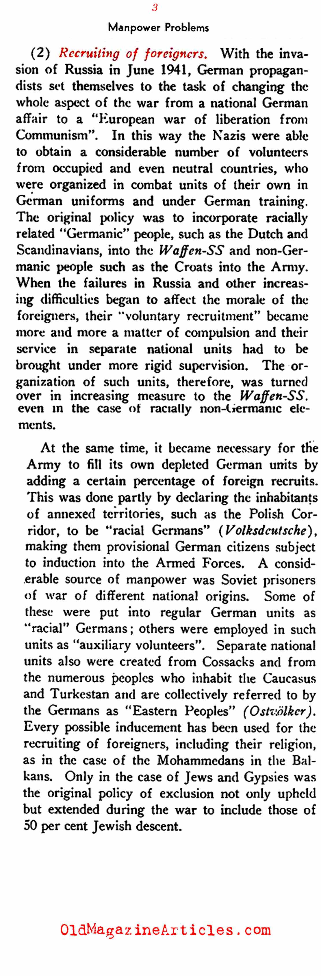 Conscription Essay