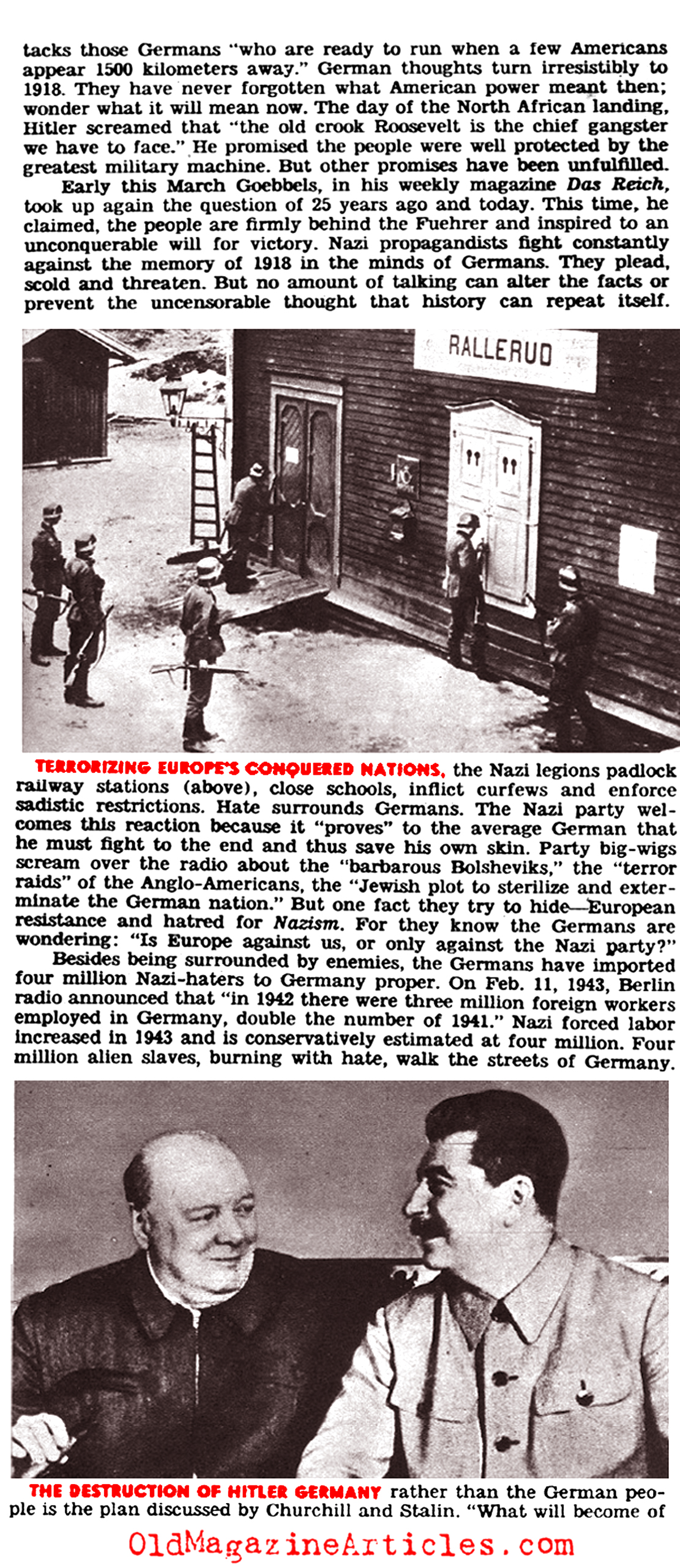 What Were the Germans Thinking? (Click Magazine, 1943)