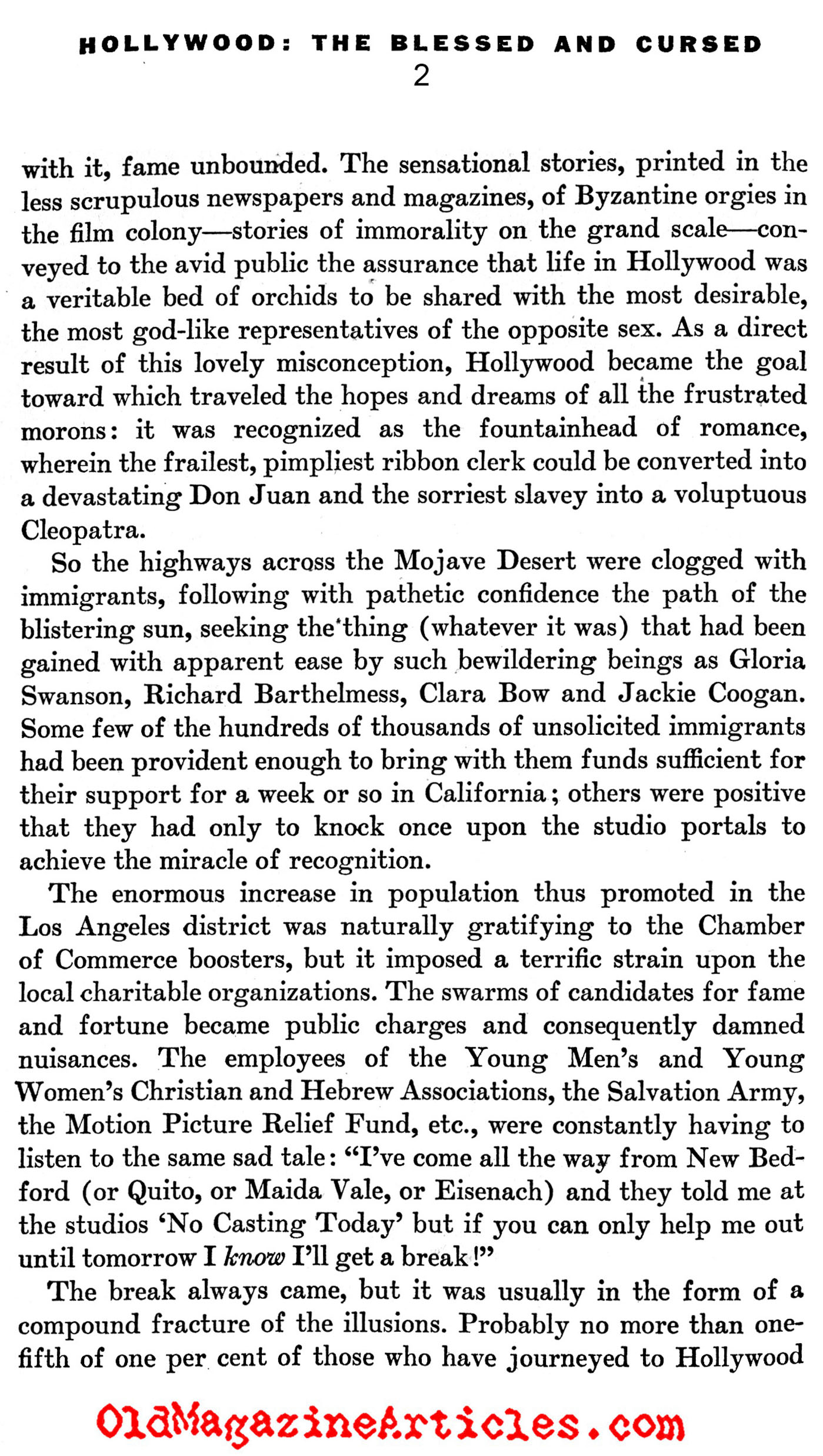 The Birth of Hollywood Filmmaking (America, 1932)