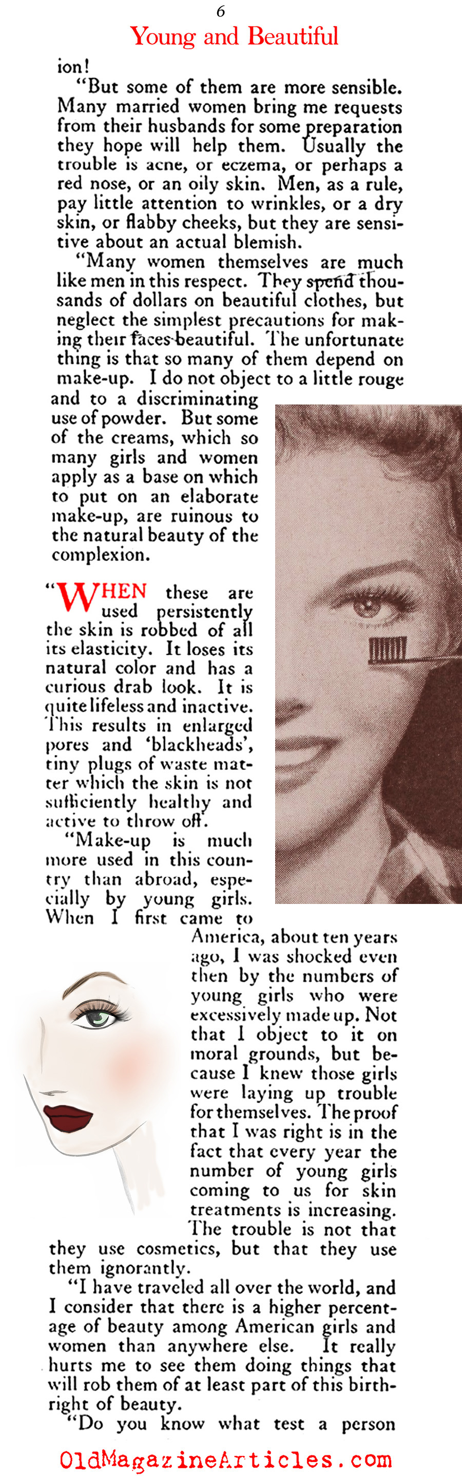 Helena Rubenstein on Youth, Beauty and Commerce (The American Magazine, 1922)