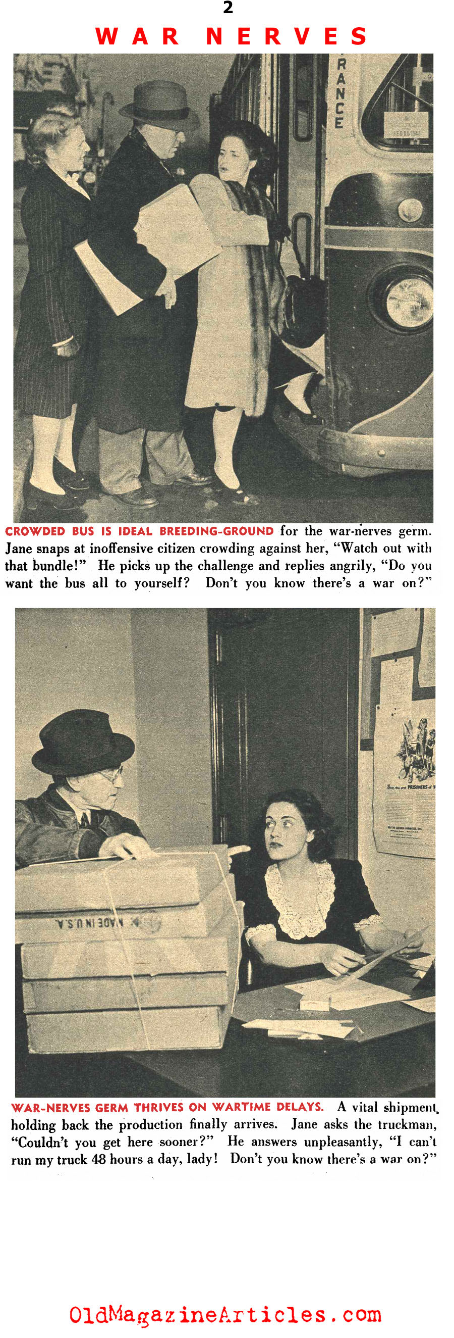 Dontchya Know There's A War On! (Click Magazine, 1944)