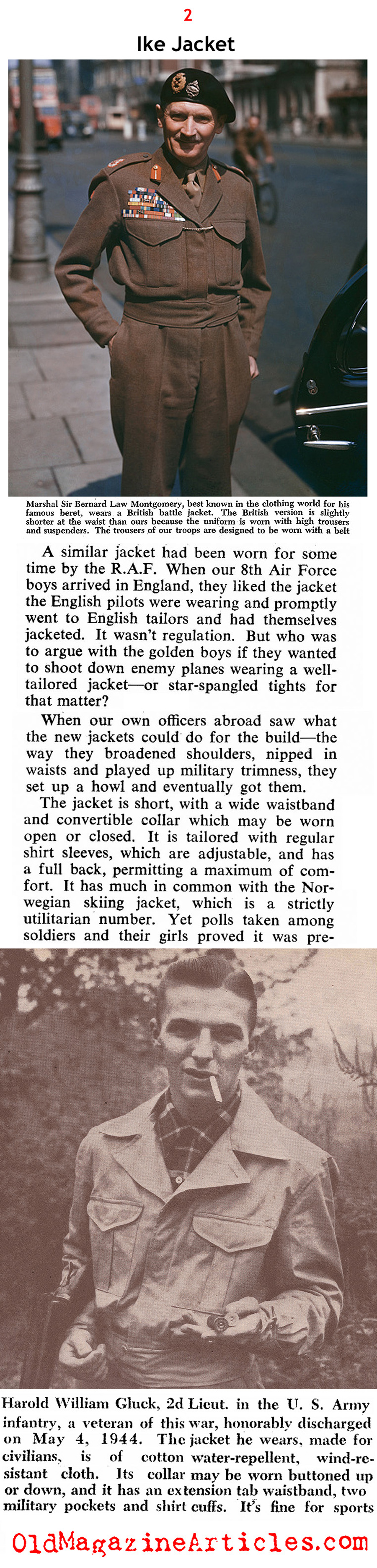 The Ike Jacket Goes Mainstream (Collier's Magazine, 1944)