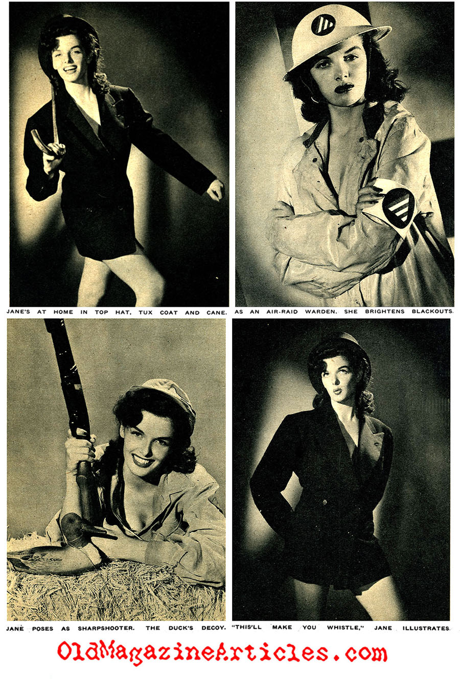 The Missing Star: Jane Russell (Pic Magazine, 1943)