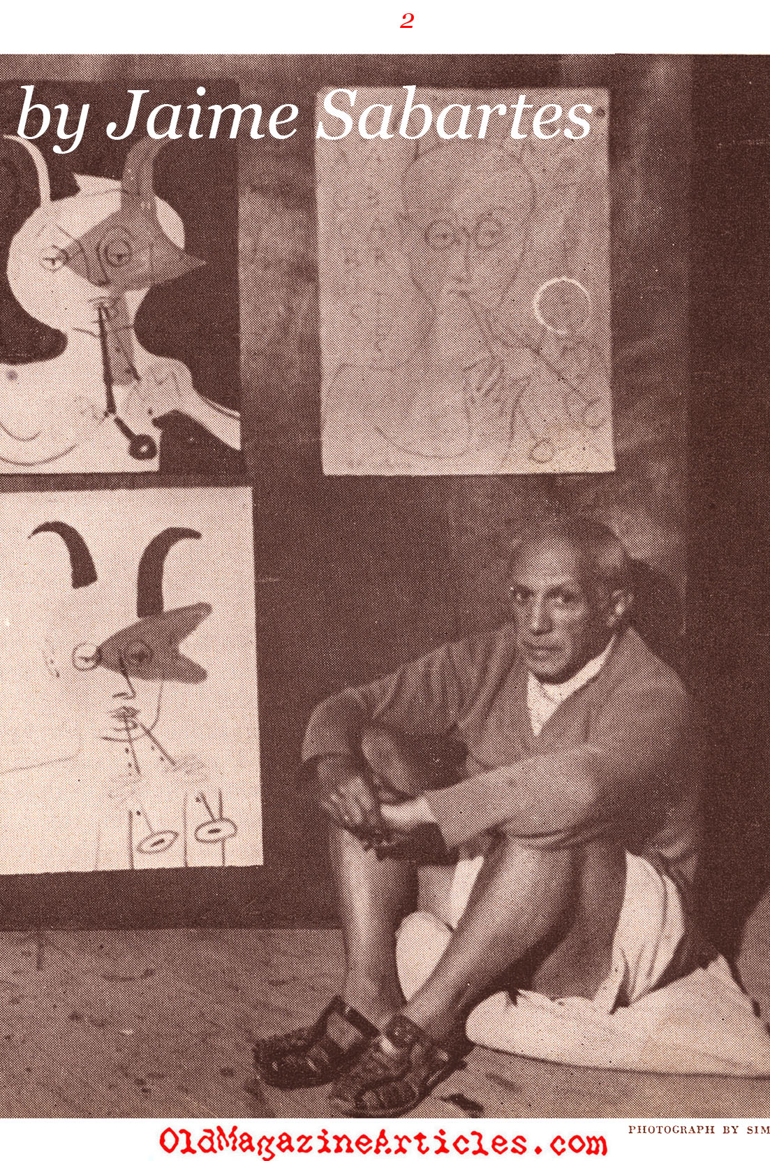 Picasso Painted Me ('48 Magazine, 1948)