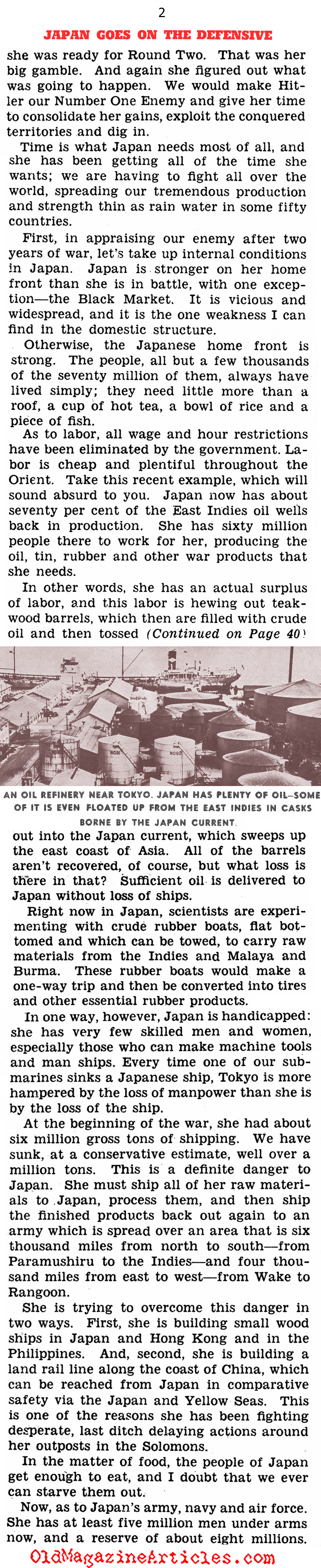 When Japan Went on the Defensive (Click Magazine, 1943)