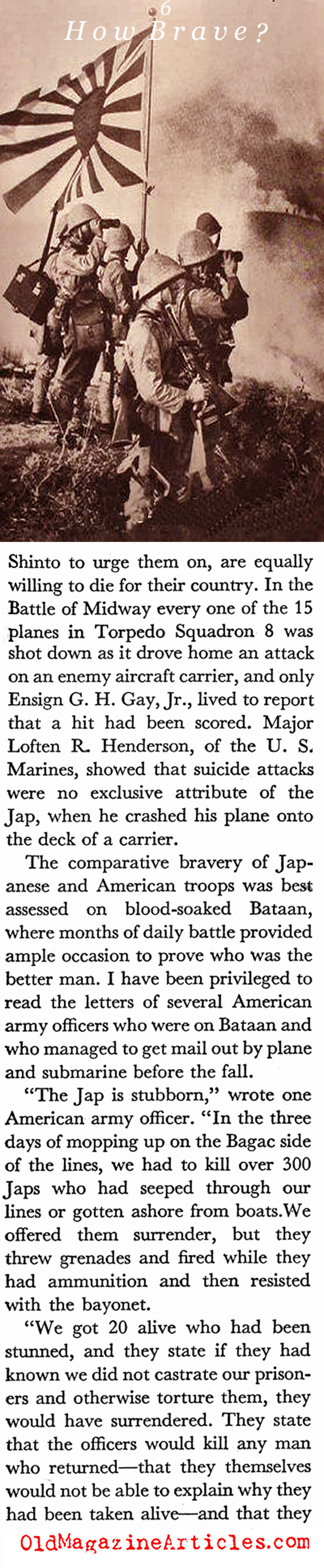 Was He Brave? (Coronet Magazine, 1943)