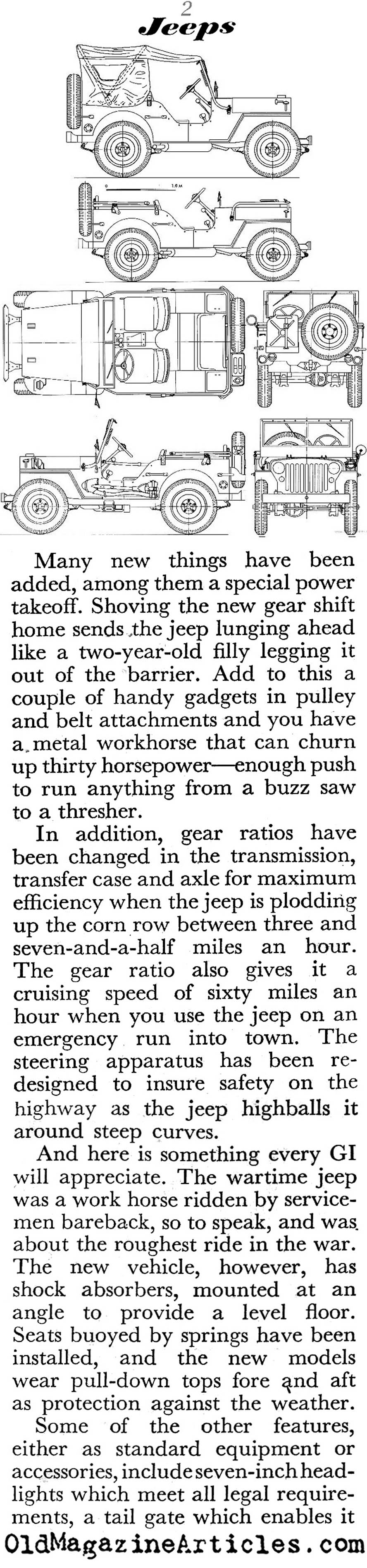 The Jeep (Coronet & Yank Magazines, 1945)