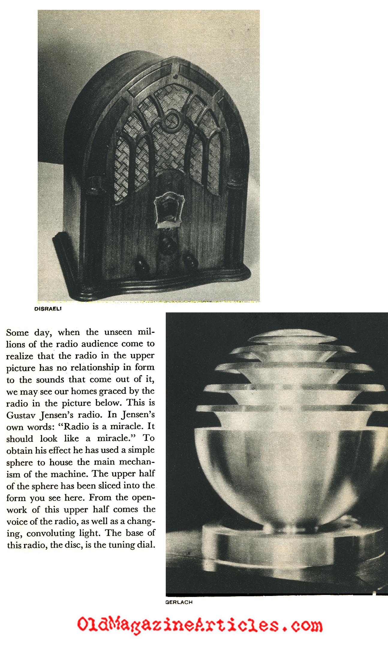 The Designs of Gustav Jensen (Coronet Magazine, 1940)