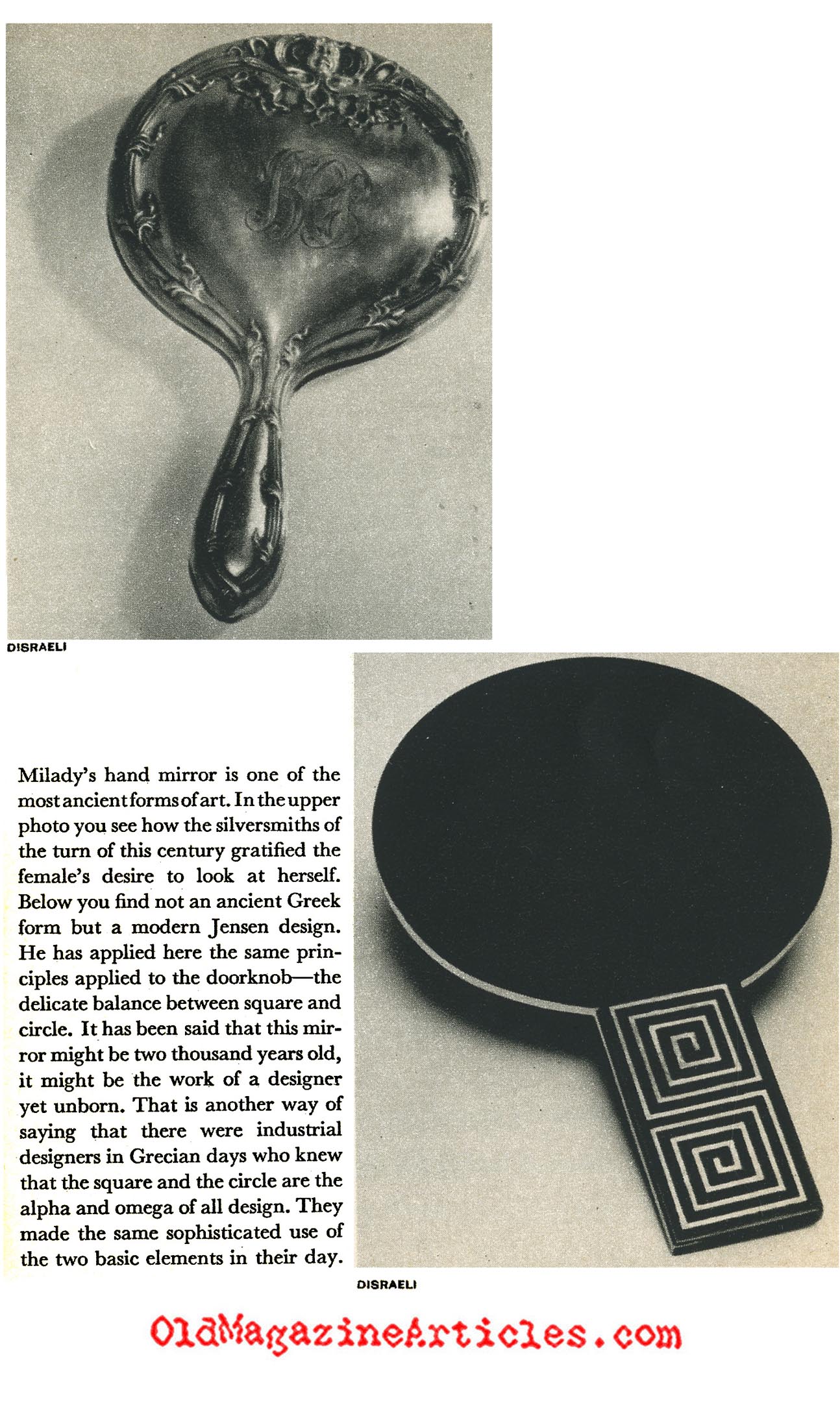 The Designs of Gustav Jensen (Coronet Magazine, 1940)