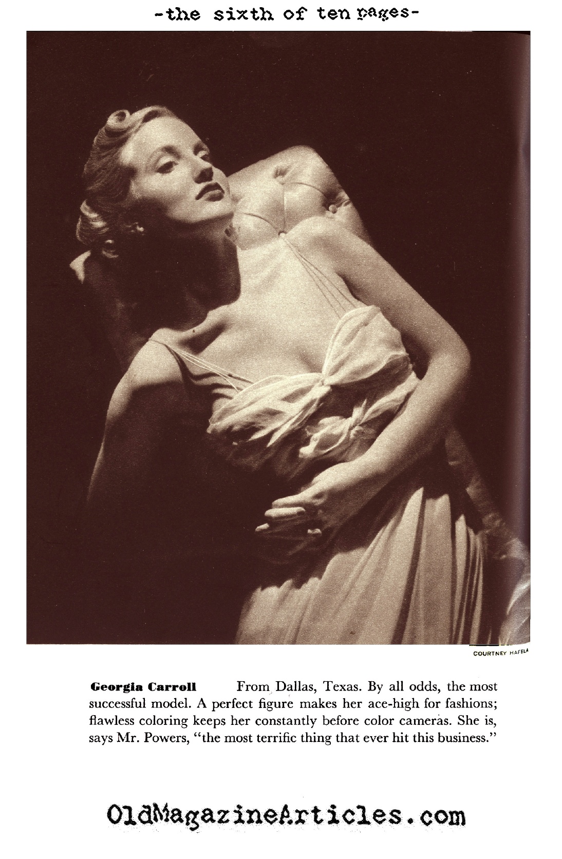 The John Powers Modeling Agency (Coronet Magazine, 1941)