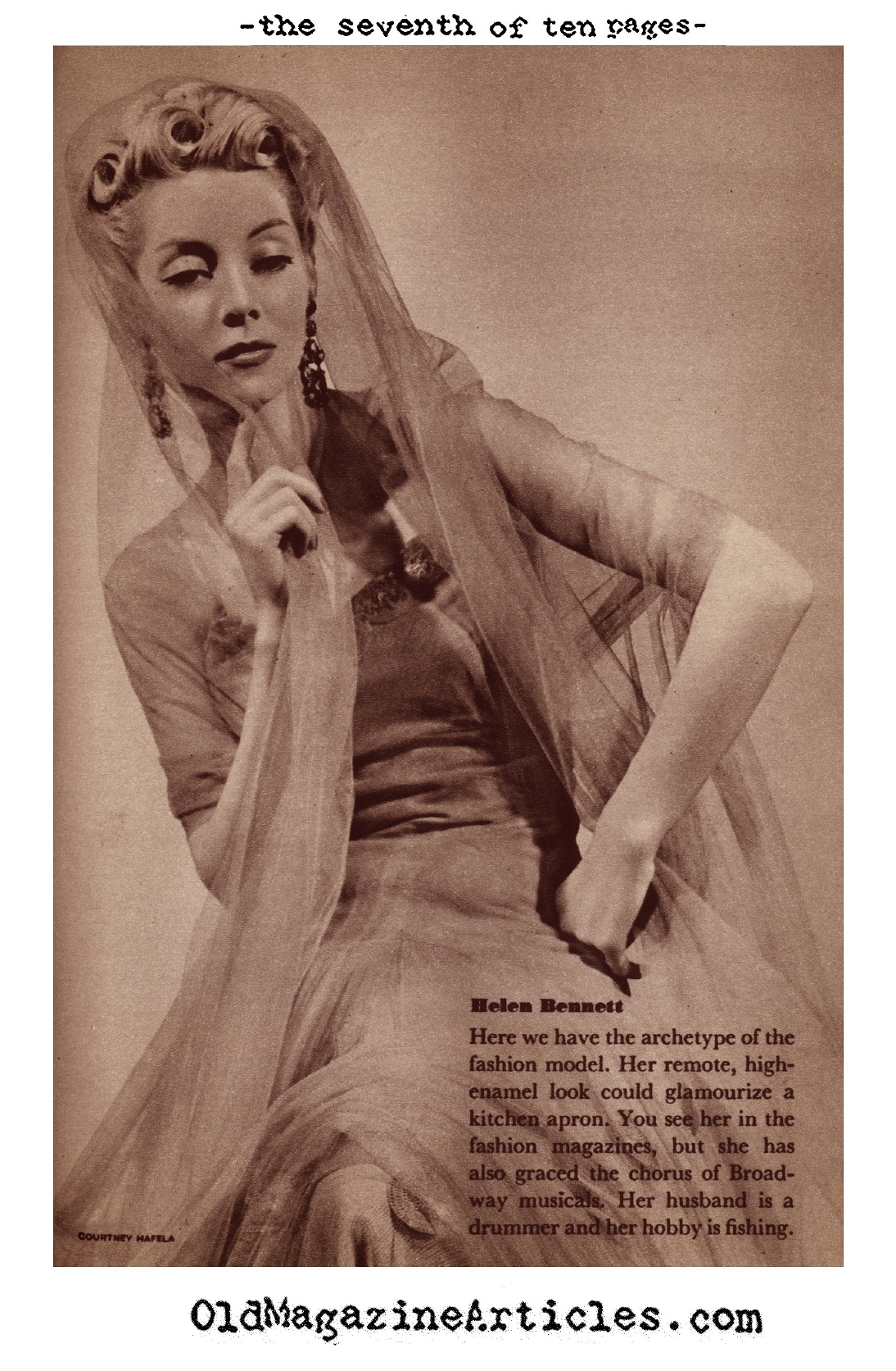 The John Powers Modeling Agency (Coronet Magazine, 1941)