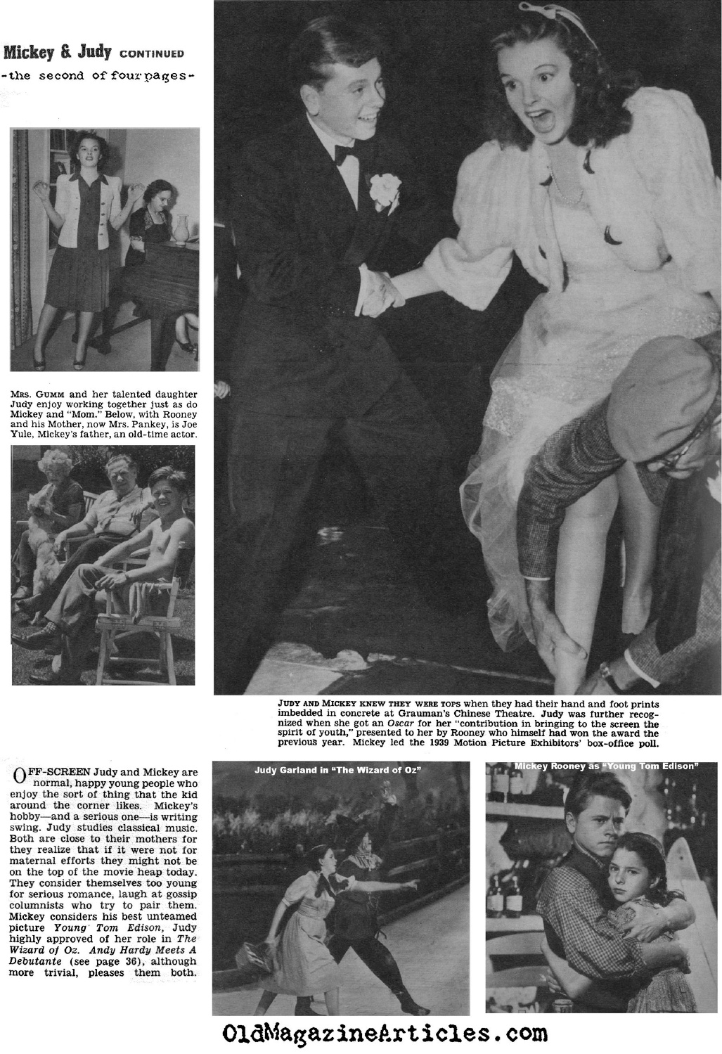 Judy Garland (Click Magazine, 1940)