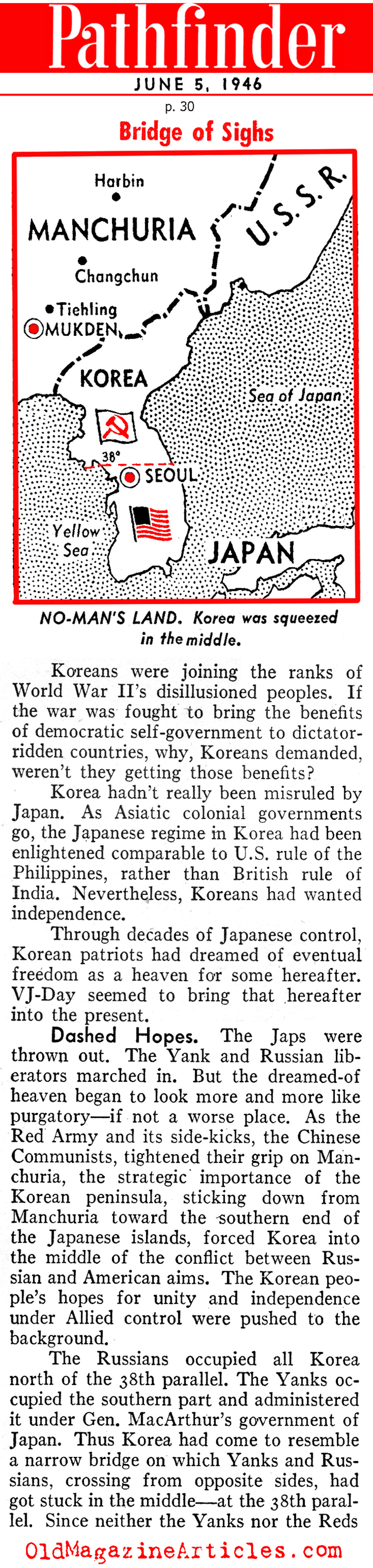 Korea: 1946 (Pathfinder Magazine, 1946)