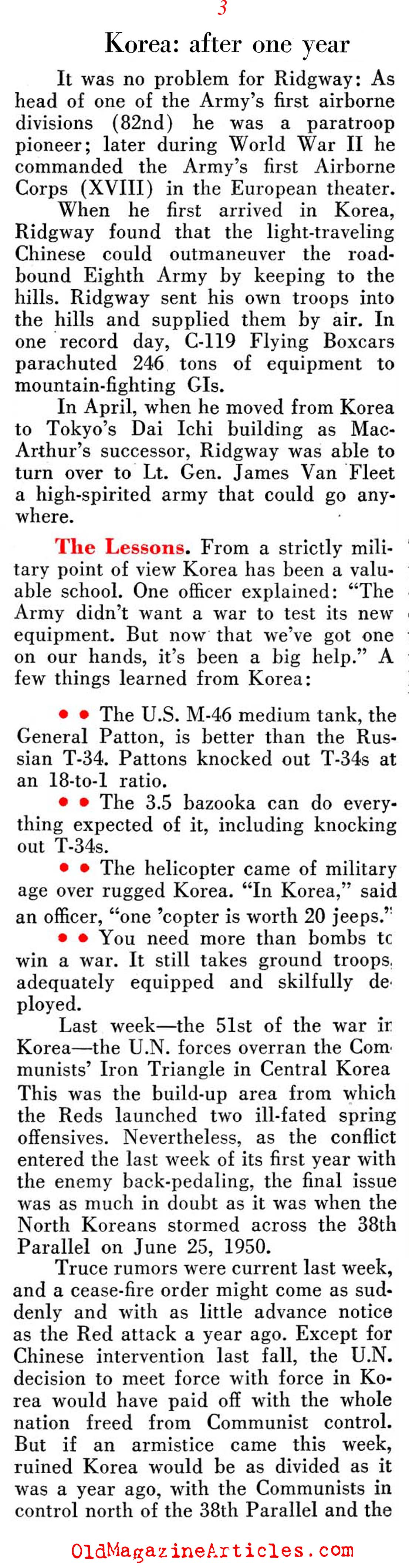 The First 365 Days of the Korean War (Pathfinder Magazine, 1951)