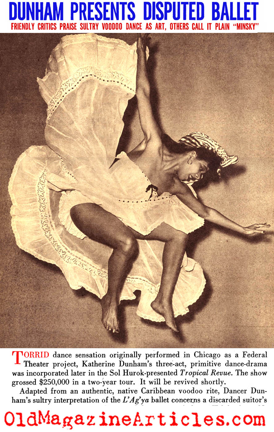 Katherine Dunham (See Magazine, 1945)