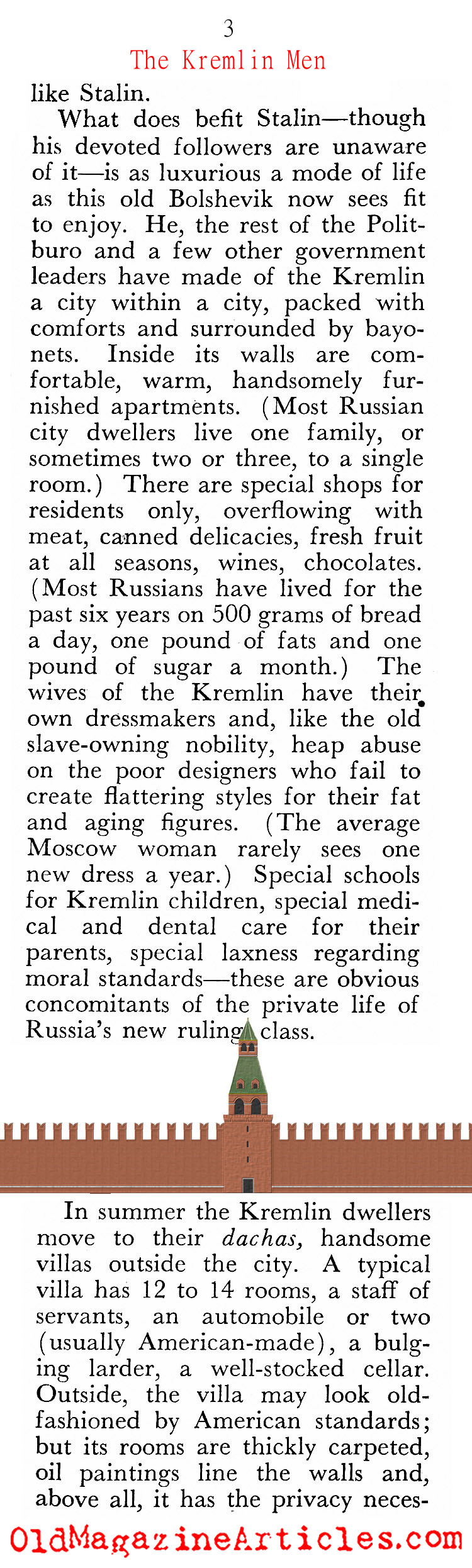 Stalin and His Cronies (Pageant Magazine, 1947) 