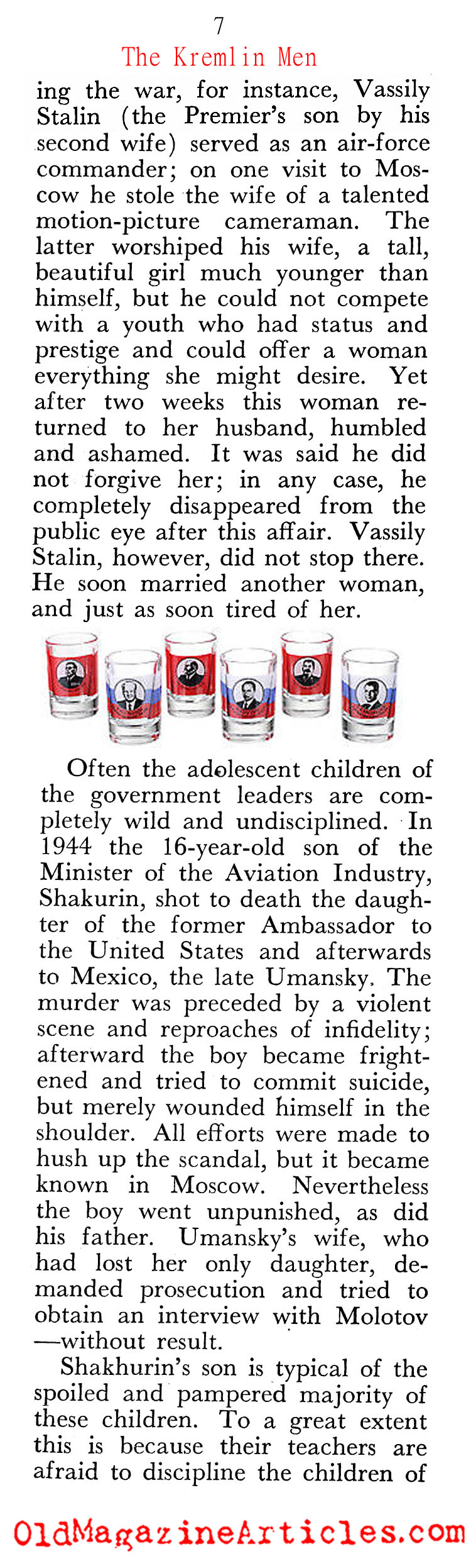Stalin and His Cronies (Pageant Magazine, 1947) 