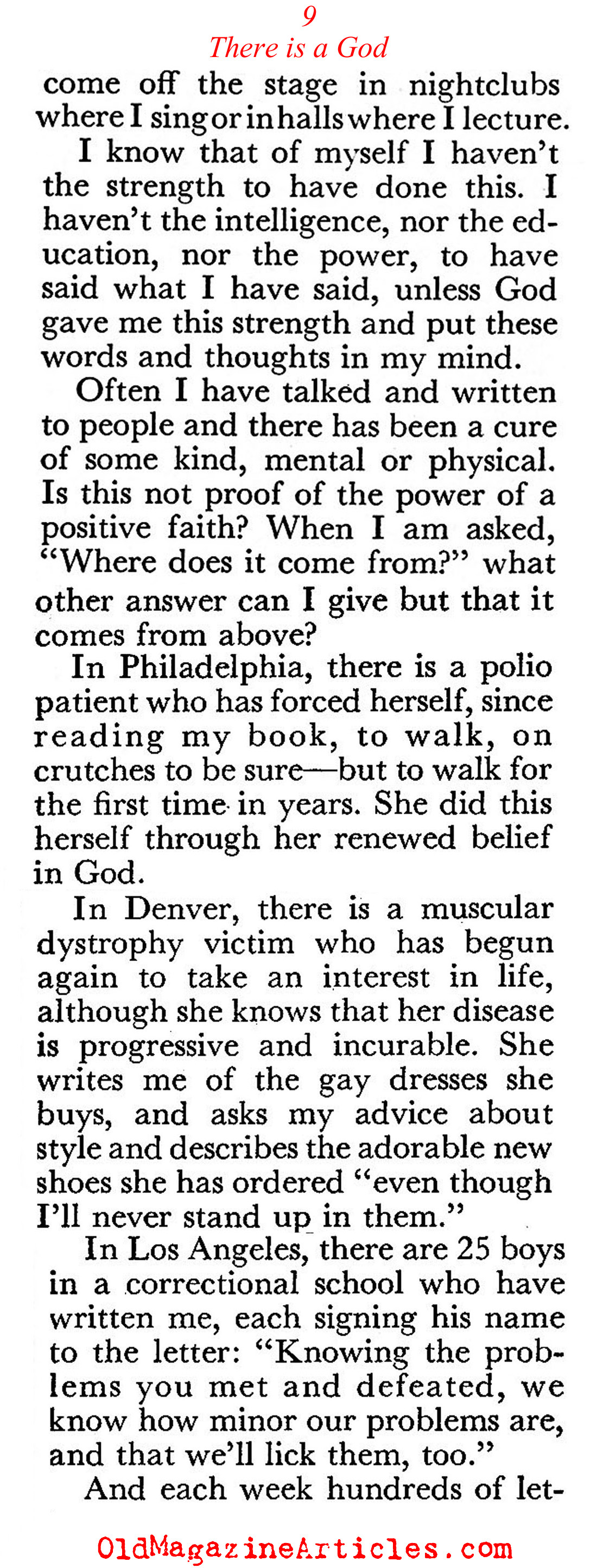 The Conversion of an Atheist (Coronet Magazine, 1955)