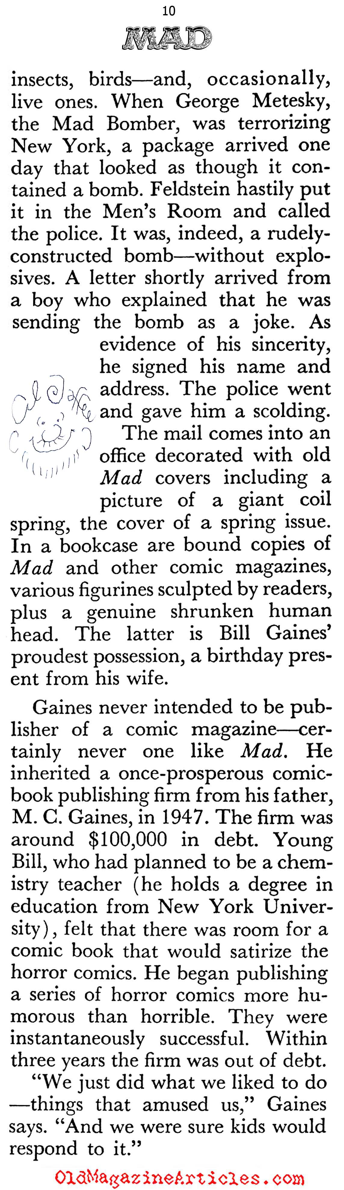 <em>Mad</em> Magazine (Coronet Magazine, 1960)