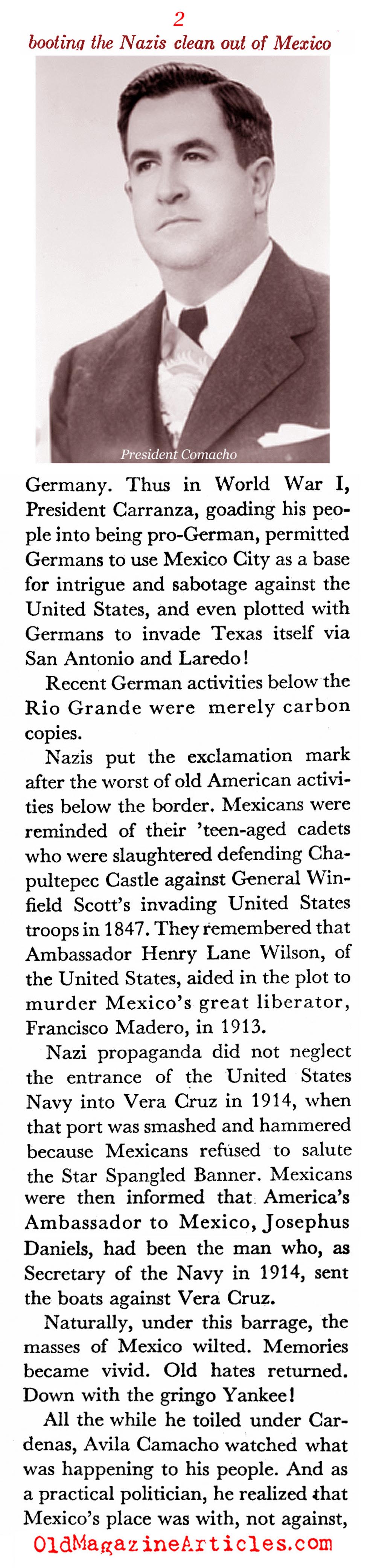 Mexico: American Ally (Coronet Magazine, 1943)