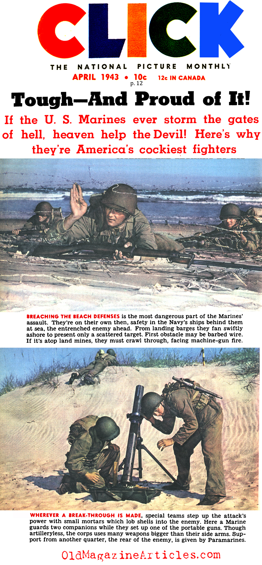 Who are the U.S.Marines? (Click Magazine, 1943)