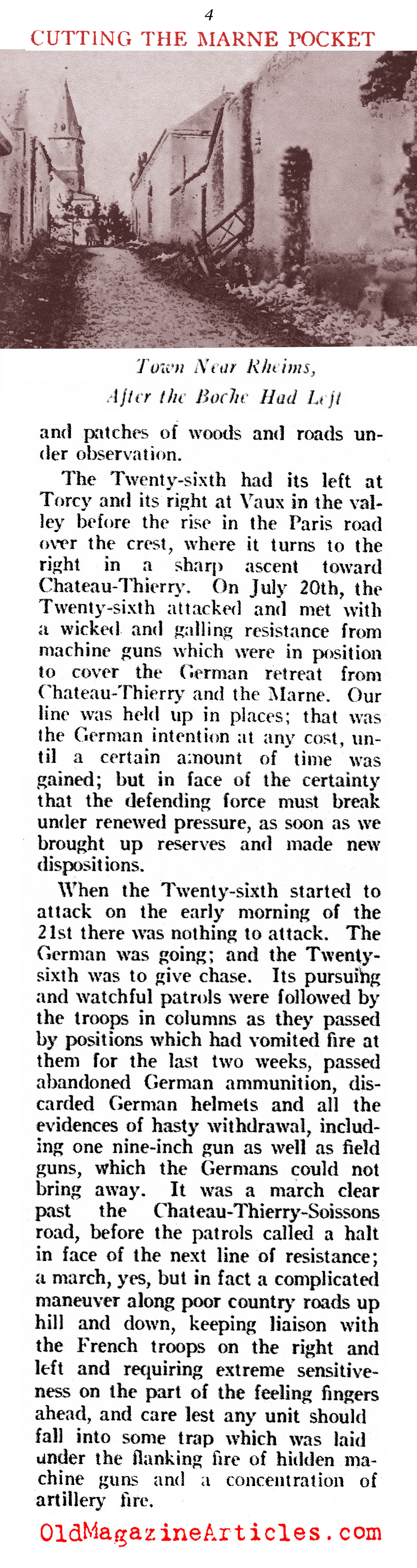 The Summer of 1918, pt. II (American Legion Weekly, 1919)