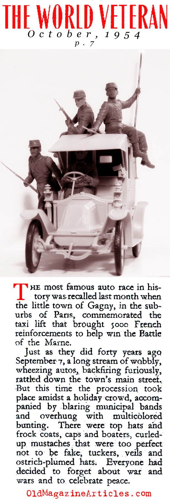 The Taxis of the Marne (The World Veteran, 1954)