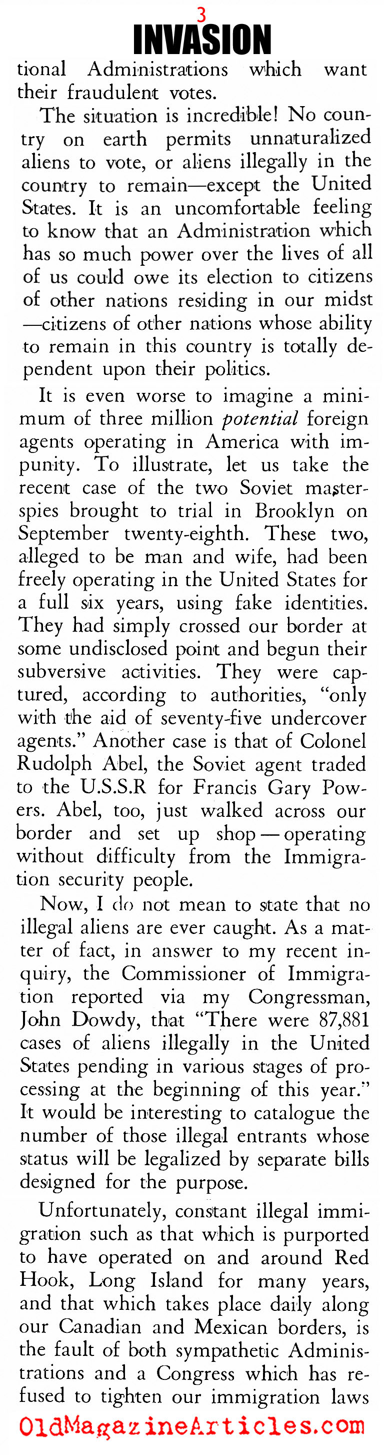 Russia's Fifth Column in America (American Opinion, 1964)