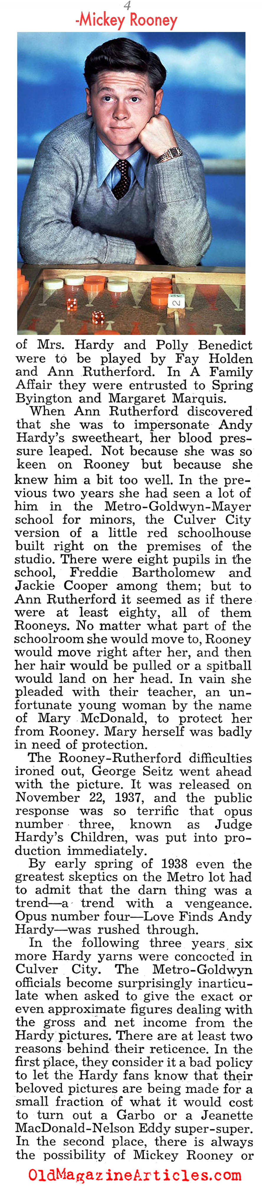 ''Box Office Man No. 1 (Liberty Magazine, 1942)