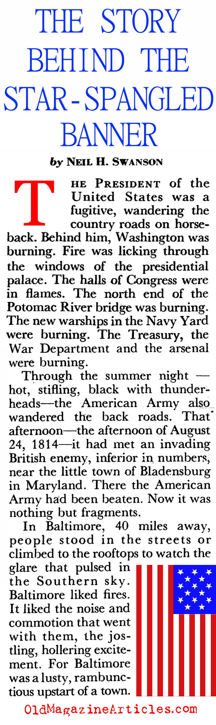 The Back Story of the Star-Spangled Banner (Coronet Magazine, 1948)